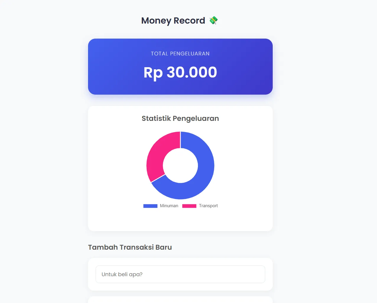 Money Record